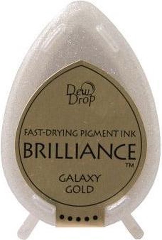 Tampon encreur - Tampon encreur Brilliance Dew Drop Galaxy Gold - 1 pièce
