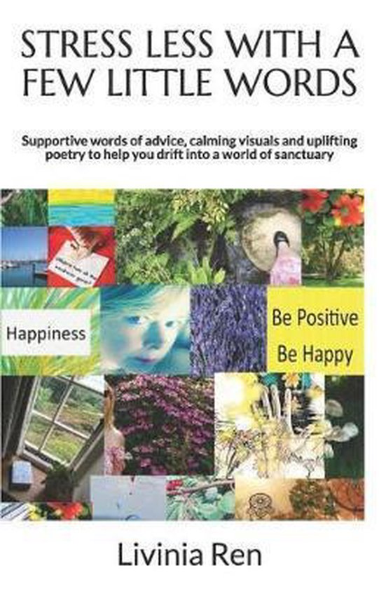 Self-Help and Calm- STRESS LESS With A Few Little Words - cover