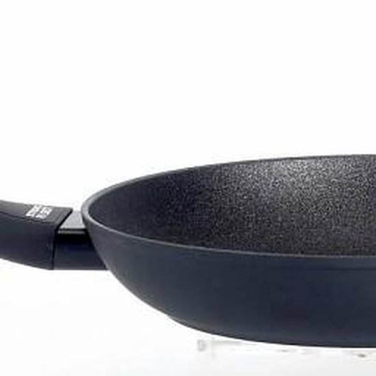 Koekenpan met anti-aanbakcoating - Ø 24 cm - best getest! - mat zwart