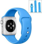 Siliconen sportbandje 42mm Blauw voor Apple Watch series 1&2