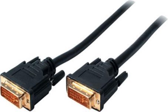 DVI-D Aansluitkabel - 24+1 - Dual Link - Full HD 60Hz - 5 meter - Zwart - S-Conn