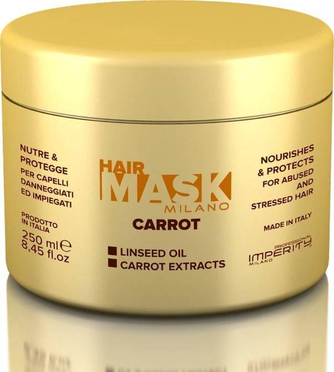 IMPERITY Milano Carrot Mask, 250ml