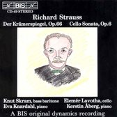 Knut Skram, Eva Knardahl, Elemér Lavotha, Kerstin Åberg - Strauss: Der Krämerspiegel, Op. 66/Cello Sonata Op.6 (CD)