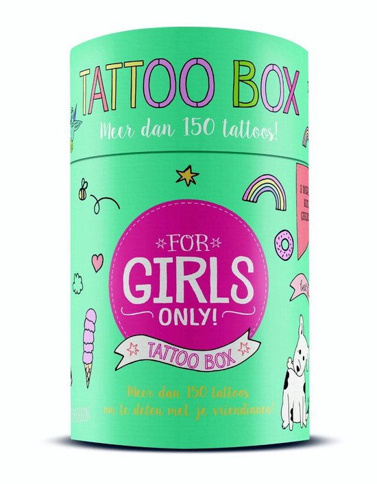 For Girls Only! 0 - Tattoo Box - none | Respetofundacion.org