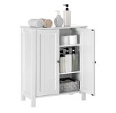MIRA Home - Opbergkast met deuren - Badkamer - Badkamerkastje - 30x60x80