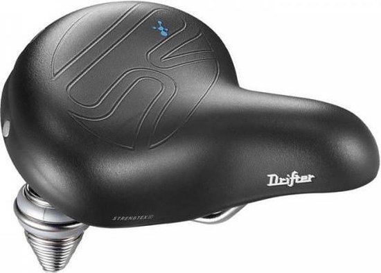 Selle Royal Drifter Strengtex - Selle Confortable Étanchée Pour Vélo, Noir