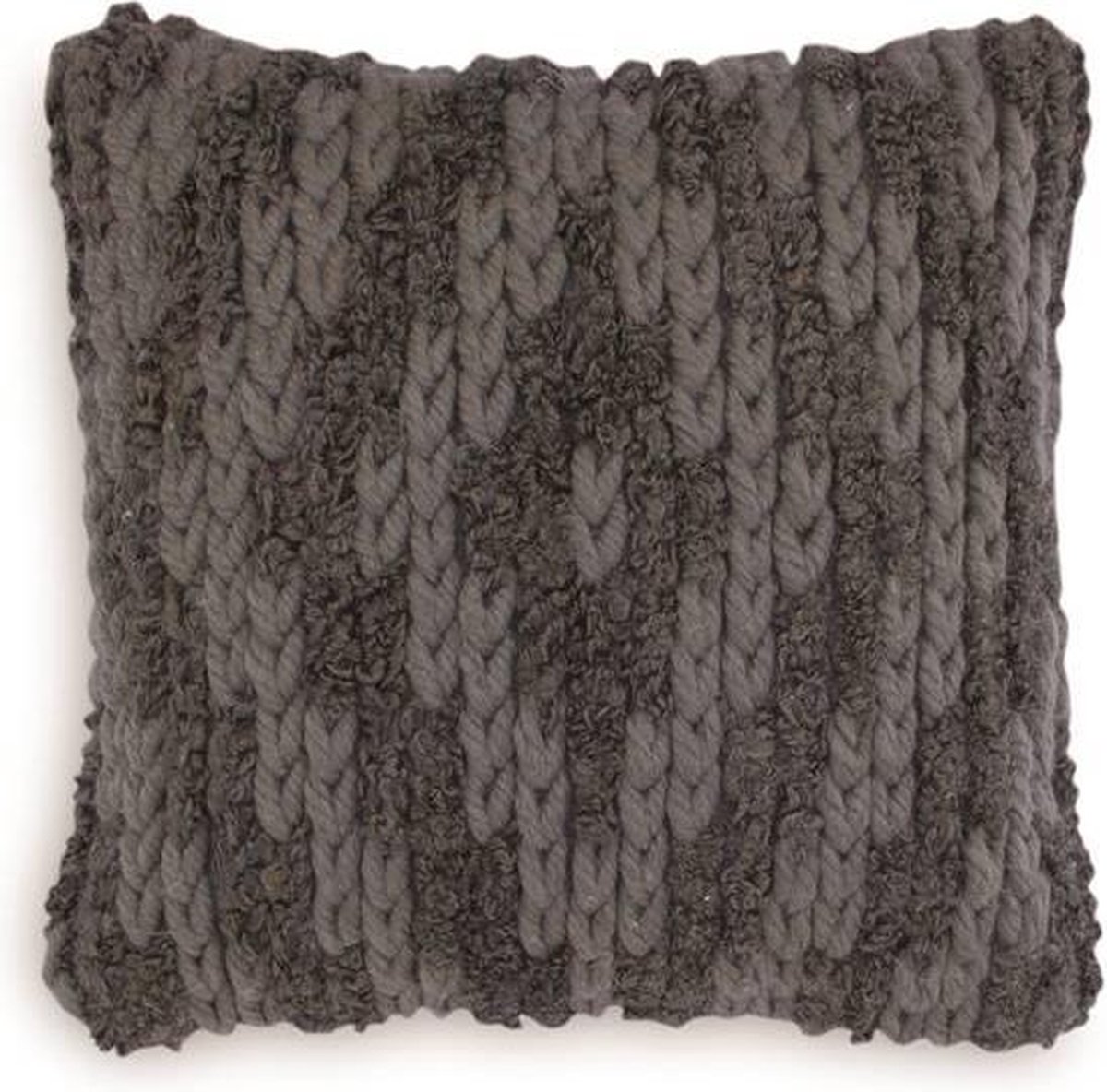 Heckett & Lane Darla - Kussenhoes - 45x45 cm - Antracite