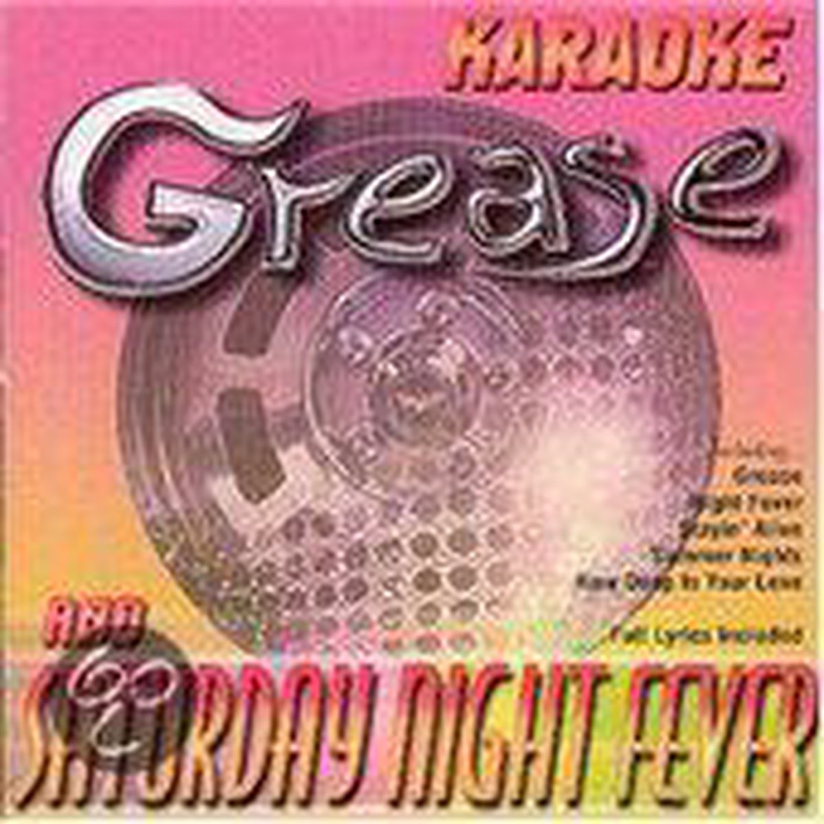 Grease And Saturday Night Fever Karaoke Karaoke Cd Album Muziek 