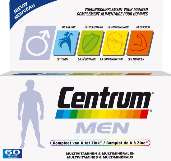Centrum Men - 60 tabletten - Multivitaminen