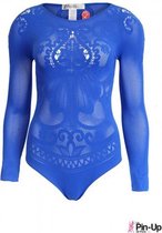 Anti Cellulite Kanten Body – Pin Up de Paris – XL - Indigo Bleu