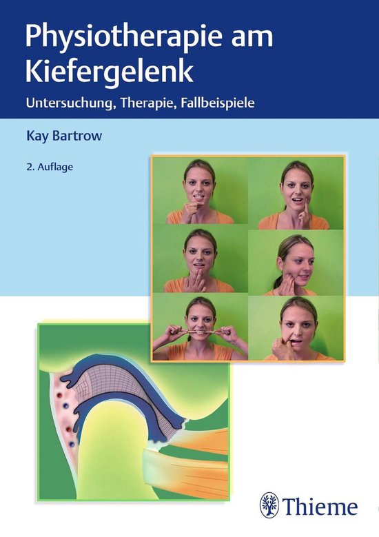 Physiofachbuch - Physiotherapie am Kiefergelenk - cover