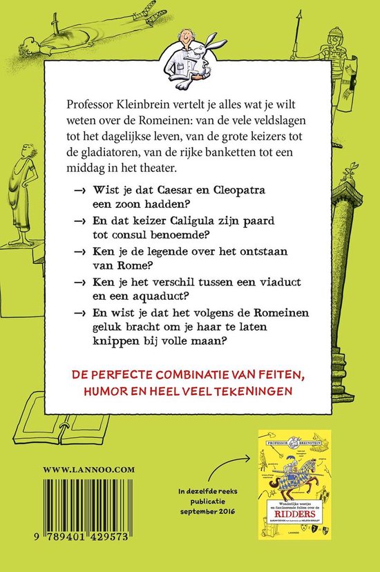 Professor Kleinbrein - Professor Kleinbrein - Romeinen (E-boek)