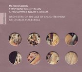Mendelssohn: Symphony no 4, Midsummer Night's Dream / Mackerras, OAE