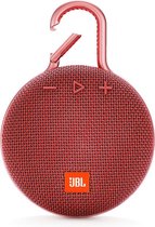 JBL Clip 3 Rood - Draagbare Bluetooth Mini Speaker
