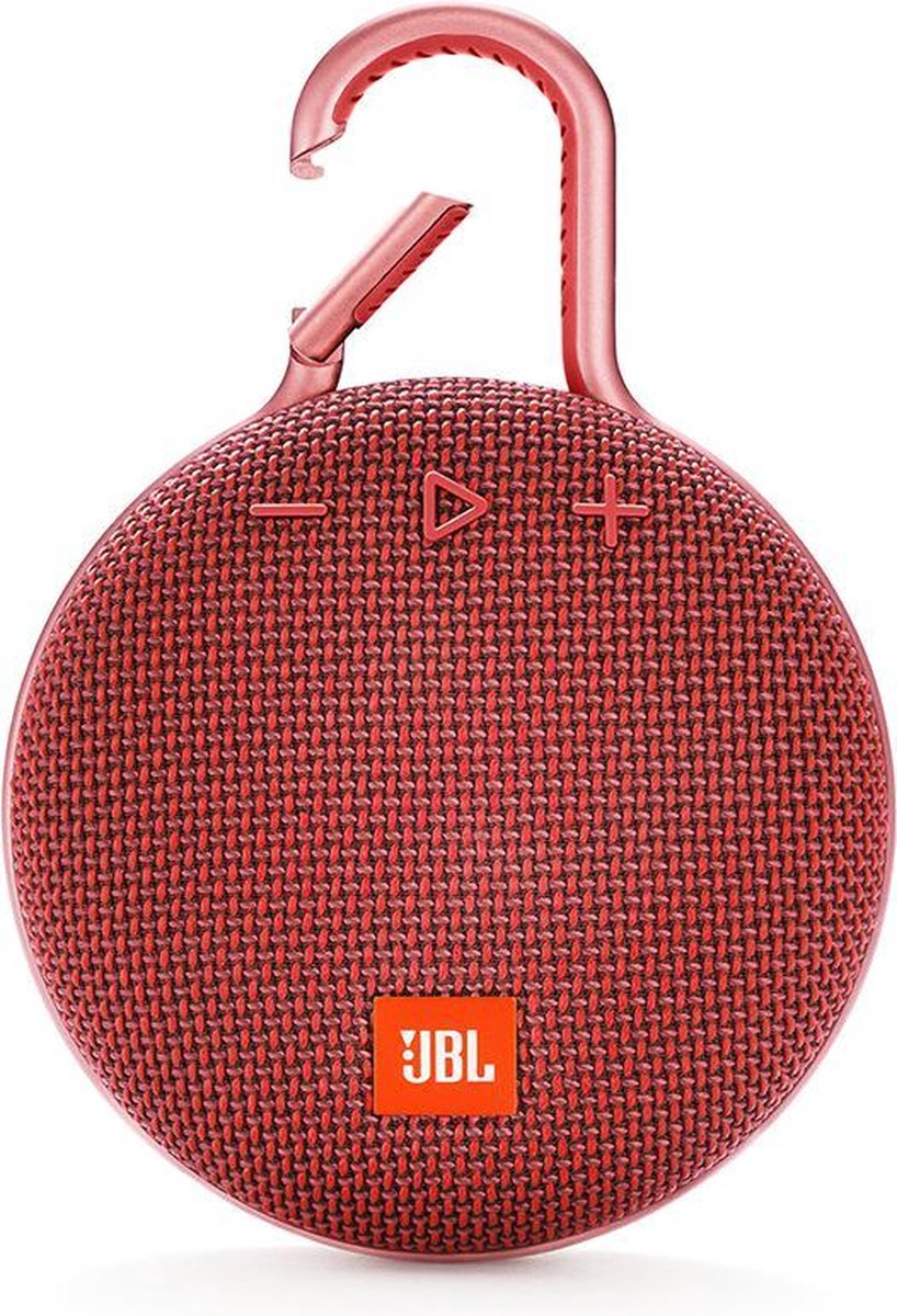 JBL Clip 3 Rood - Draagbare Bluetooth Mini Speaker | bol.com
