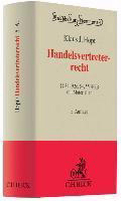 Handelsvertreterrecht - cover