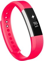 Bandje voor FitBit Alta HR Roze – Siliconen FitBit Bands Pink - small