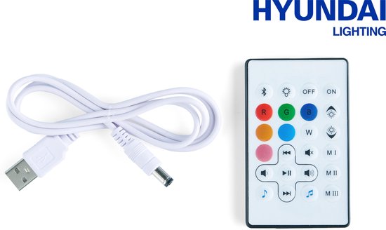 Draagbare Bluetooth -luidspreker met LED -licht en