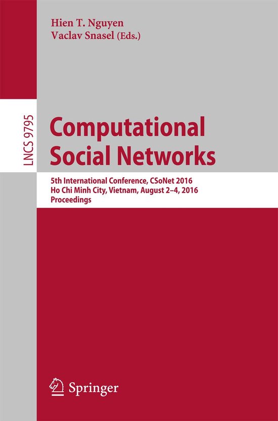 Springer Nature Proceedings Computer Science - Computational ... - cover