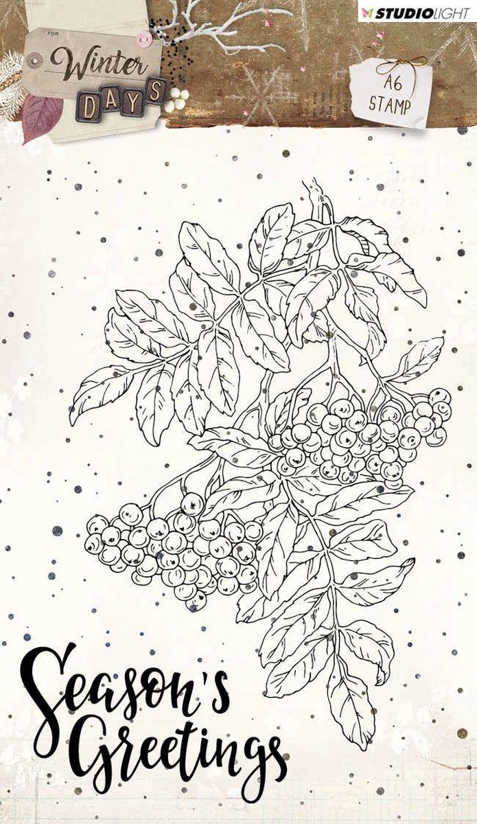 Transparante Stempel - Winter Days - A6 - 10,5 x 15cm - Maak mooie kaarten en scrapbook en andere creatieve objecten