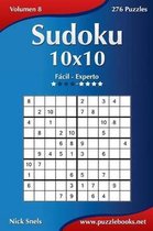 Sudoku 10x10 - De Facil a Experto - Volumen 8 - 276 Puzzles
