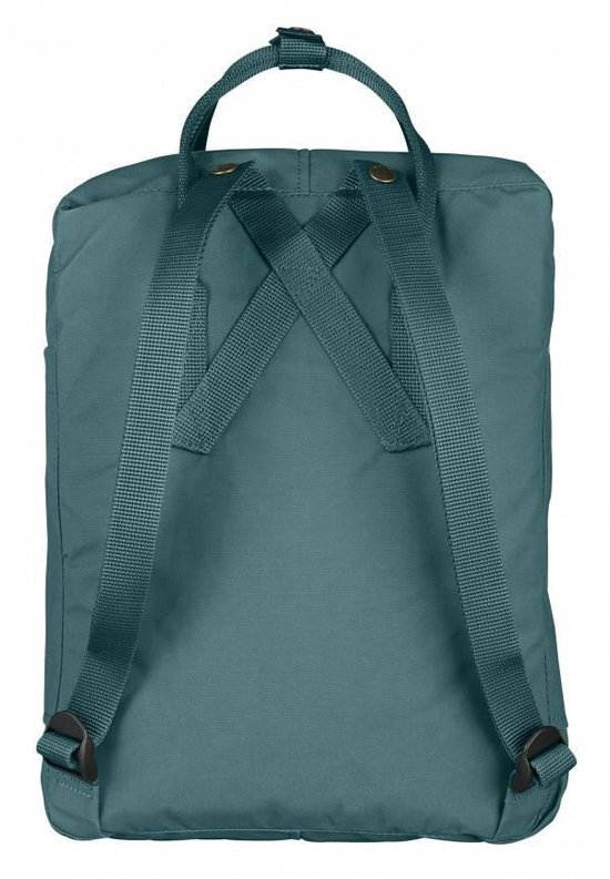 kanken mini teal green