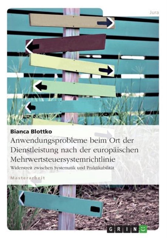 Anwendungsprobleme Beim Ort Der Dienstleistung Nach Der Euro ... - cover