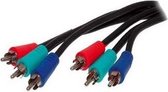 S-Impuls Tulp component video kabel - 15 meter