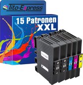 PlatinumSerie 15x inkt cartridge alternatief voor RICOH GC-41 GC41