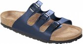 Birkenstock Slippers - Maat 35 - Vrouwen - donker blauw