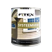 Fitex Systeemverf 2,5 liter wit