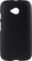 Xssive Hoesje voor Motorola Moto M - Back Cover - TPU - Zwart