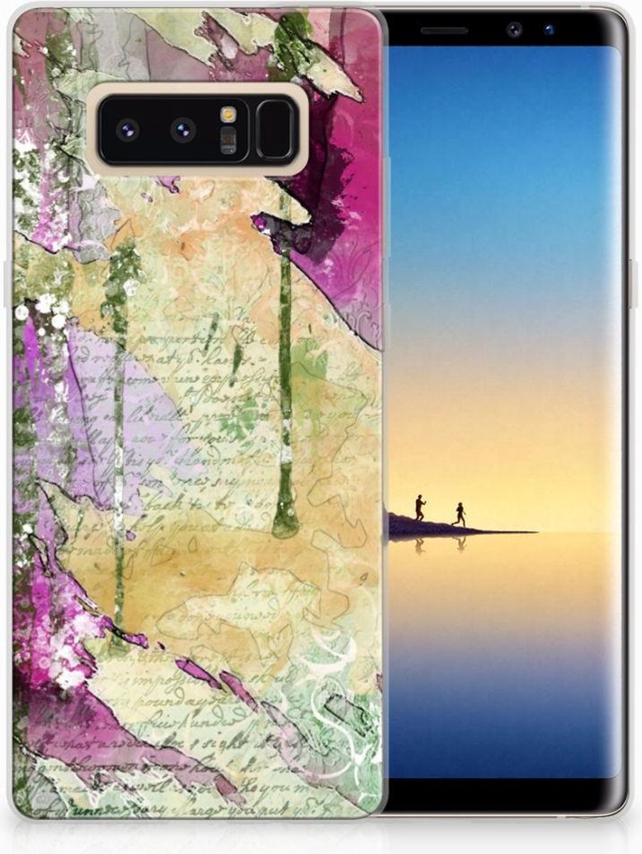 Hoesje maken Samsung Galaxy Note 8 Letter Painting