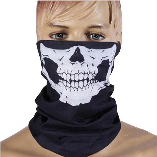 Face skull mask | Skull masker | Skull sjaal | Doodshoofd mask | Doodshoofd  masker |... | bol.com