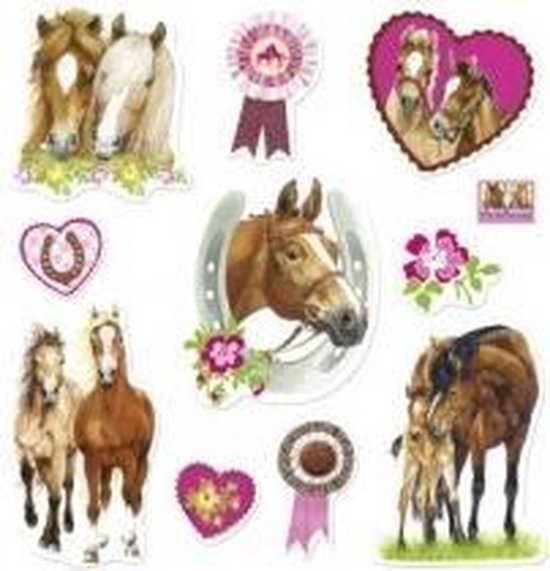 Paarden stickers 21448 bol.com