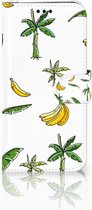 Geschikt voor Samsung Galaxy J5 2017 Wallet Book Case Hoesje Design Banana Tree