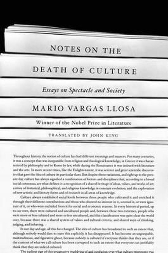 Notes on the Death of Culture - cover