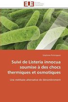 Suivi de Listeria innocua soumise à des chocs thermiques et osmotiques