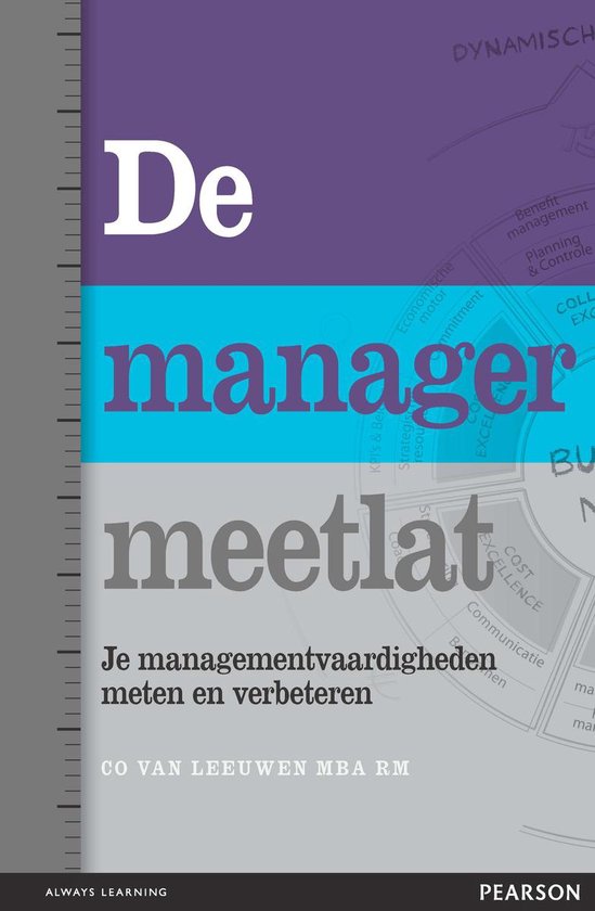 Cover van het boek 'De managermeetlat' van Co van Leeuwen