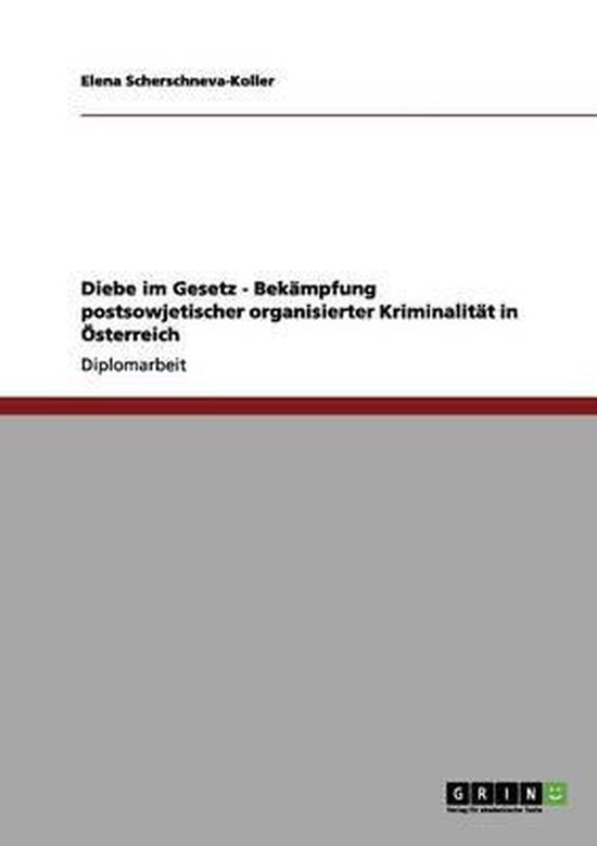 Postsowjetische Organisierte Kriminalit t - Bek mpfung Der V ... - cover