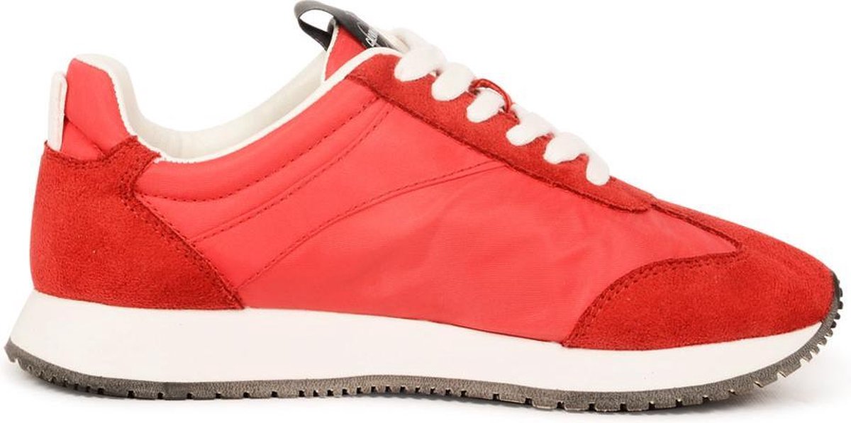 Calvin Klein Dames Sneakers Jill - Rood - Maat 36 | bol.com
