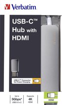 Verbatim USB-C-Hub met HDMI