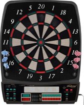 Physionics® Elektronisch dartbord - met digitale LED-score, 13,5 in doelgebied, 12 darts, 28 spelmodi & 131 spelvariaties - Gezelschapsspellen voor vrije tijd