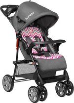 Lionelo Emma Plus - Buggy met luifel en tas - Pink scandi