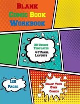 Blank Comic Book Workbook