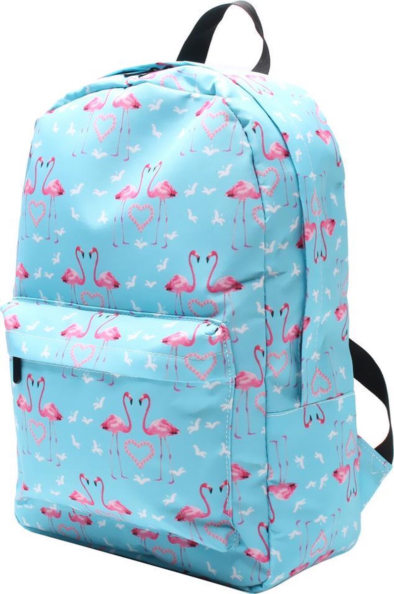 Flamingo Love Rugtas - 20 Liter - Hippe Rugzak voor de Basisschool