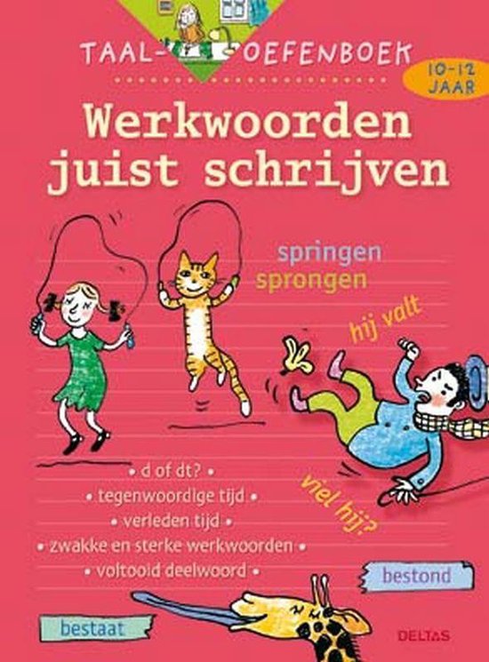 Cover van het boek 'Taal-oefenboek / werkwoorden juist schrijven (10-12j.)' van L. Smekens