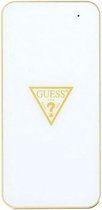 Guess Inductief Laadstation / Draadloze Lader - Wit/Goud