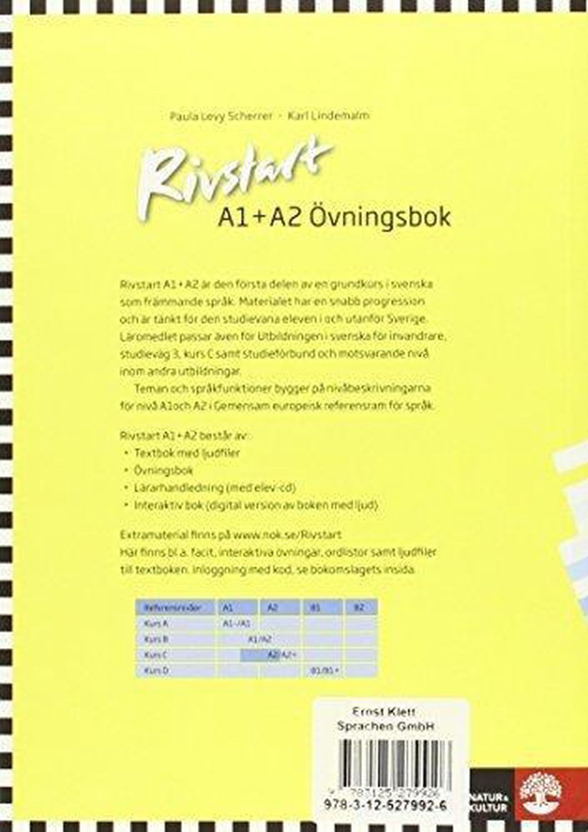 Rivstart A1/A2 Övningsbok (workbook) 2023/3rd Edition – ASI