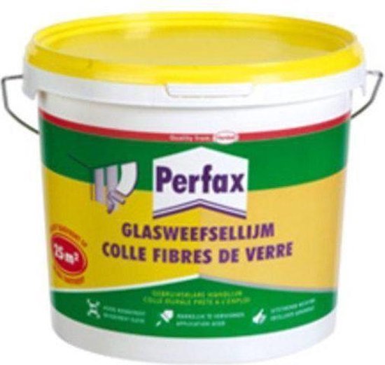 Gorgelen Bedachtzaam ervaring Perfax Glasweefsellijm - Wit - 10 kg | bol.com